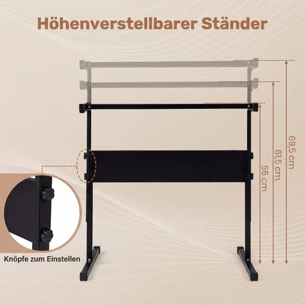 61-tangenters barnepiano med justerbart stativ og mikrofon