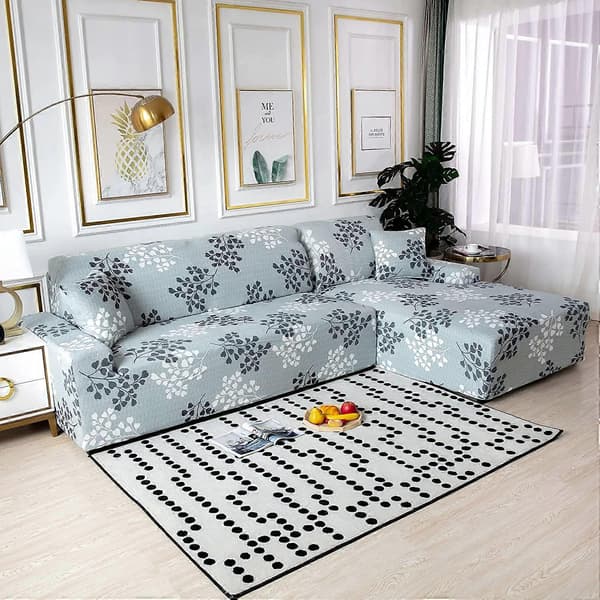 Sofabetræk, Stretch Sofabetræk Jacquard Sofabetræk (Lagen, 1-personers Sofabetræk: 90-140cm)