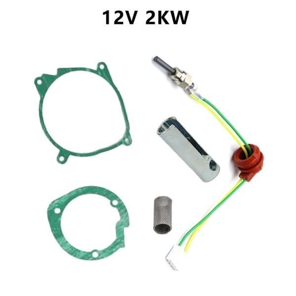 12V Luft Diesel Parkeringsvarmer Del Kit Gløderør Passer til Varmer D2 D4 D4S 252069011300 & Fjernelsesværktøj
