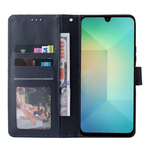 Kompatibel med Samsung Galaxy A26 5G Plånboksfodral med stativ i PU-läder[LD]
