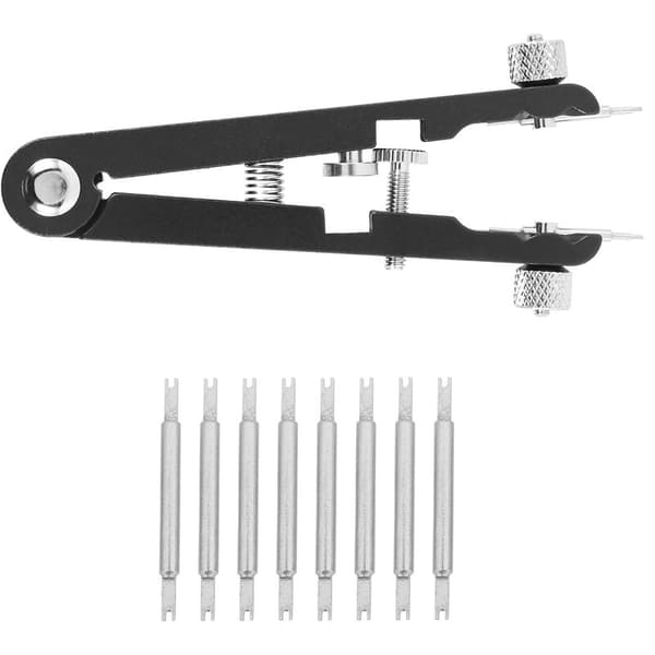 6825 Watch Strap Remover Adjustment Tool Professional V-Spring Bar Pliers for Watchmakers Watch Tool