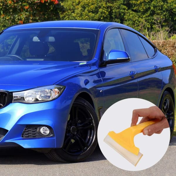 2 pcs Silicone Rubber Scraper for Glass Mirror Shower Car