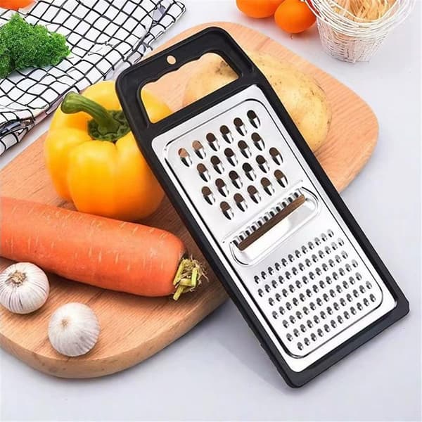 Stainless Steel Grater for Vegetables (Black)