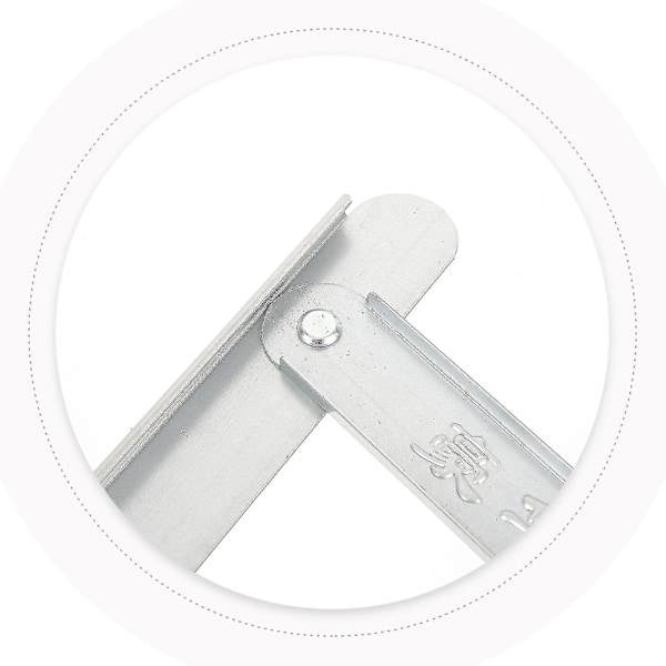 2 st Stegstödsgångjärn Aluminiumlegering Gångjärn Ersättning Stegstöds Dragstänger Stegstöds Tillbehör -gt