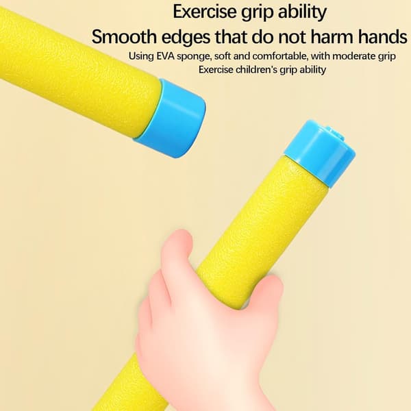 Upgraded Stick Drop Game for Hand-Eye Coordination and Reaction Training [JUN] Yellow Yellow