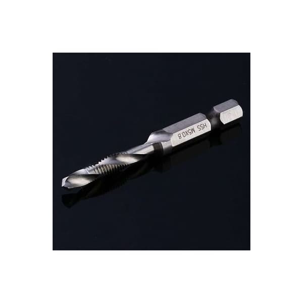 Hex-tapp, M5 HSS 1/4\" Hex-skaft metrisk tapp