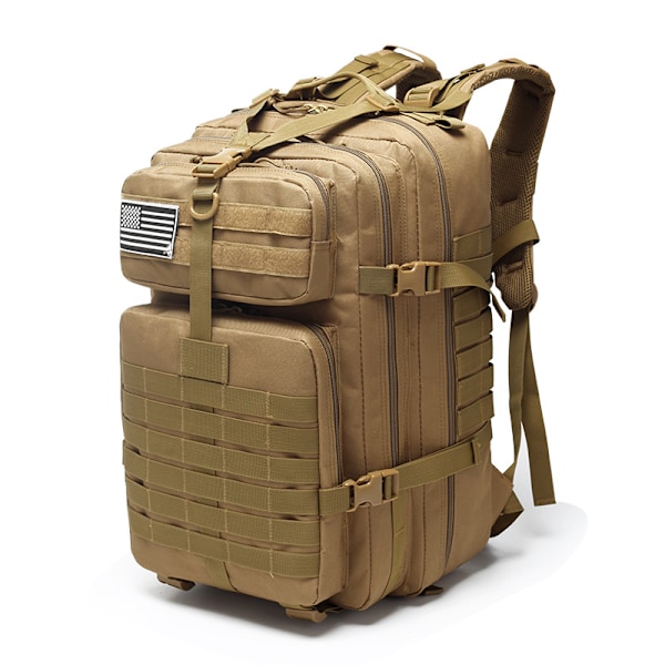 Outdoor waterproof MOLLE expansion 3P tactical bag: large capacity for camping