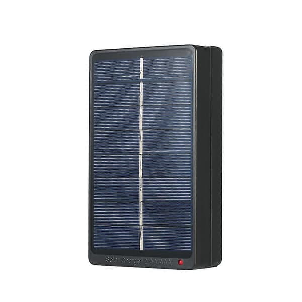 2*AA/AAA Oppladbar Batterilader Solcellelader 1W 4V Solcellepanel for Batterilading