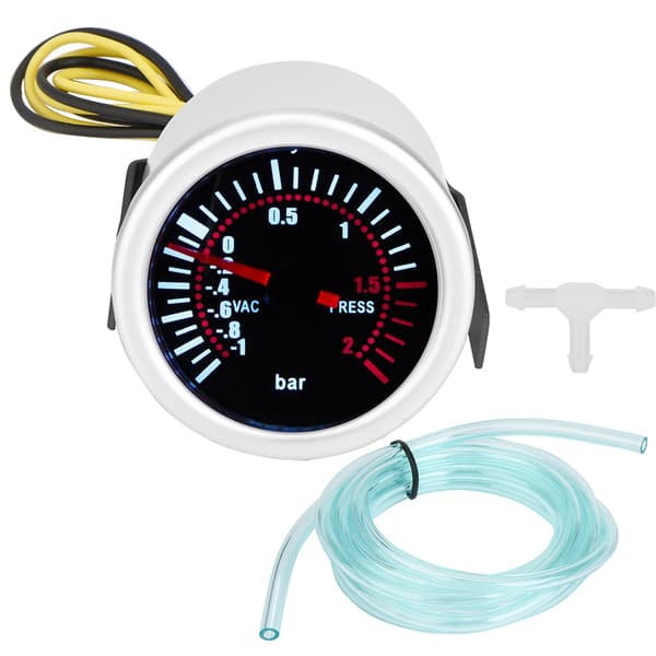 2\" Bil Universal 12V LED Digital Turbo Boost PSI mätare