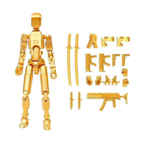 Actionfigur 13 Ledd Robotdukke