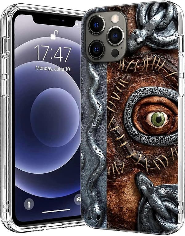 1 pc Phone Case for iPhone 15 Pro Max Halloween Phone Case Protective Cover