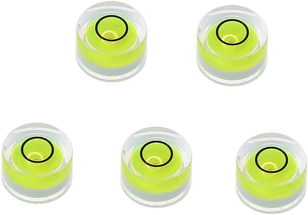5 stk. runde vaterpas minivaterpas tyreniveau DXGHC-FX-