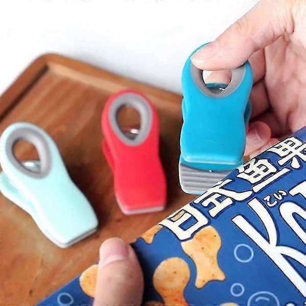3 st Creative Refrigerator Magnets Clips Cabinet Doors Refrigerator Magnet Message Attached Household Ornament