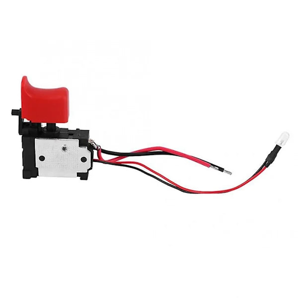 Black Adjustable CW/CCW Electric Drill Trigger Switch 7.2V-24V DC Power Switch