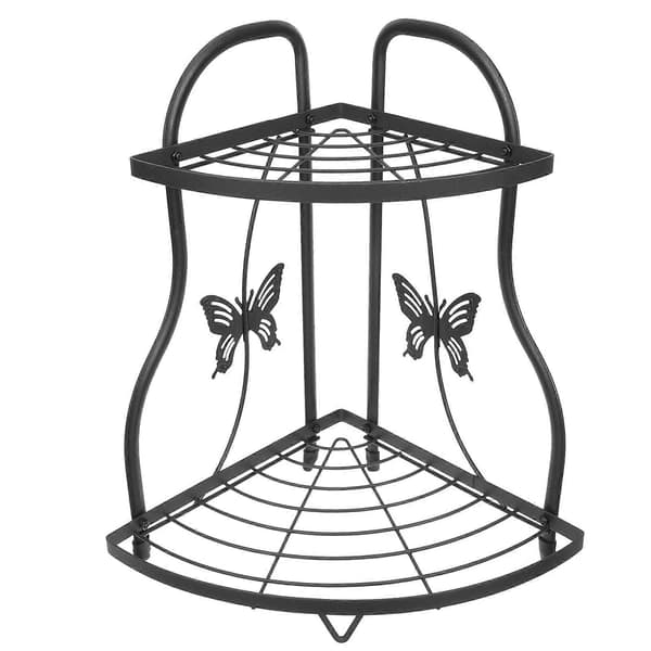 Triangle Shelves Corner Spice Rack Shelf Bathroom Corner Organizer Cosmetic Organizer Shelf Kitchen Shelf Riser
