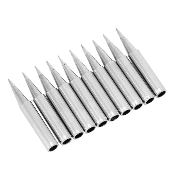 Lead-Free Soldering Iron Tip Set 10 Pcs 900MT0 8D Welding Accessories