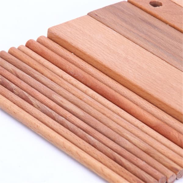 Bamboo Pasta Drying Rack with 8 Rods and Transfer Wand, Transfer for Drying Pasta and Cooking