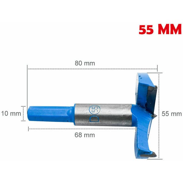 55mm Countersink Woodworking Drill Wood Carpenter Hinge