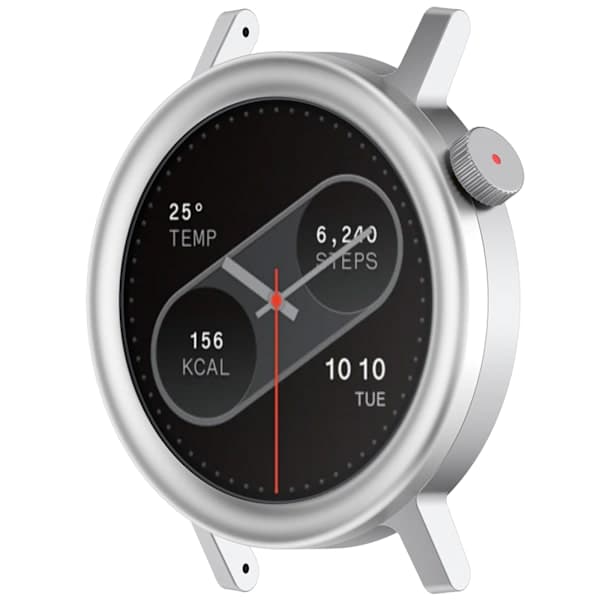 CMF Watch Pro 2 Metal Frame + Tempered Glass Screen Protector Set Silver - Protect your smartwatch with style and precision Silver Silver Silver Silver