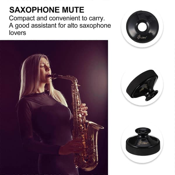 Saxophone Mute Useful Saxophone Silencer Durable Sound Reducing Accessory