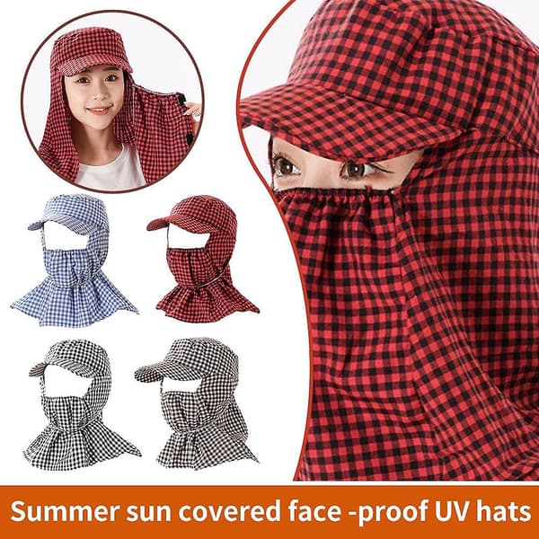Sommerhatte til kvinder Solhat med åndbar solbeskyttelse udendørs solhat Kvinde (blå)