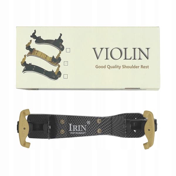 Violindele Violin skulderstøtte Sort