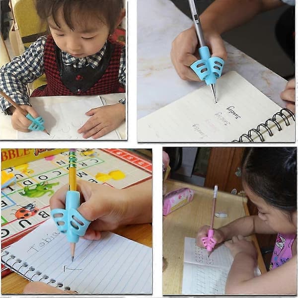 Pencil Grips for Kids Handwriting Posture Correction Training Writing Aids [DB]