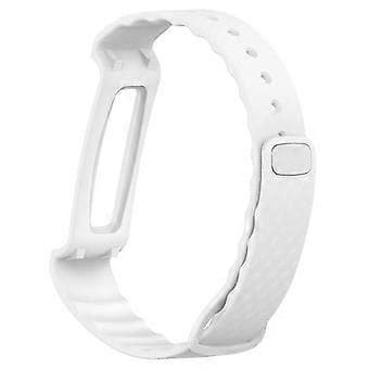 Replacement Strap for Sports Watch, Durable Wristband Compatible with Huawei A2 Tracker (White)
