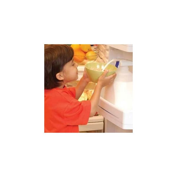 The practical Magic Tap drink dispenser requires no electricity