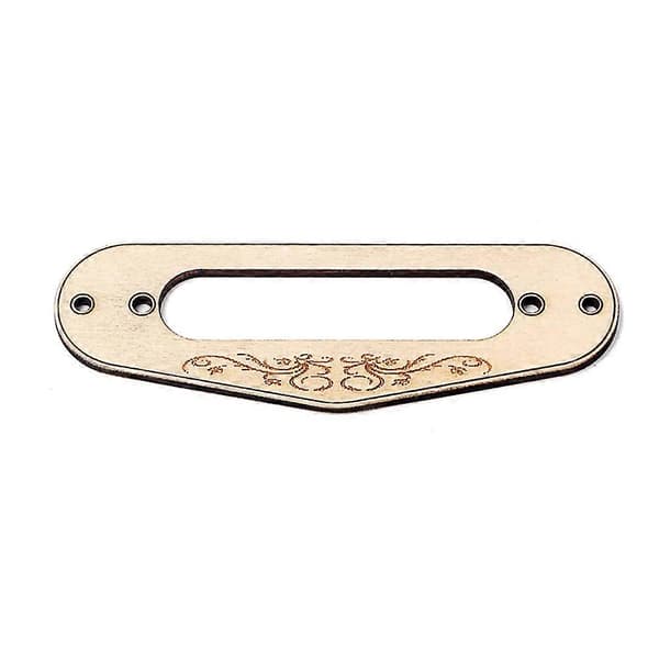 Golden Single Coil Halsmikrofonring för Gitarr med Skruvar Inkluderade
