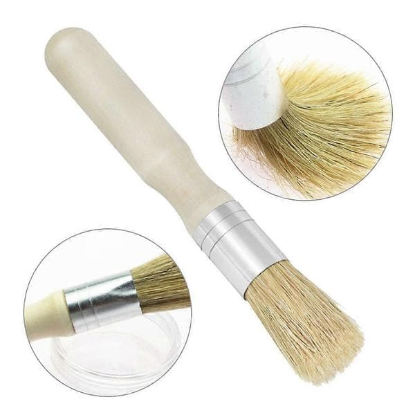 Practical and Beautiful 1pc Brush Natural Stencil Brushes Template Brush Small Brush