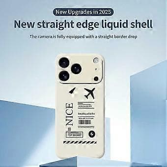 Compatible Case for iPhone 17 Pro, Boarding Pass Pattern, Print, Straight Edge, TPU Phone Back Cover (Green)