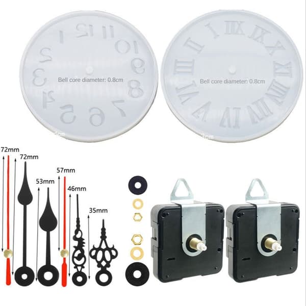Wall Clock Movement Mechanism Clockwork Quartz Wall Clock Movement Replacement Parts DIY Clock Replacement