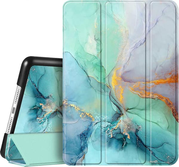 Skyddsfodral för iPad 10,2 tum 7:e/8:e/9:e generationen (2019-2021) - Smaragd Marmor[JUN]