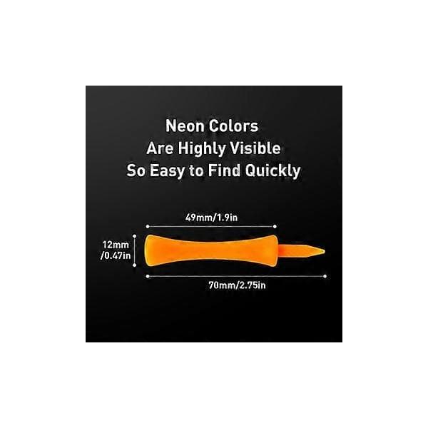 Practical and Beautiful 200-pack Castle Tees More Height 70 mm