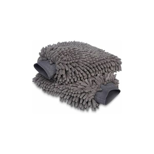 LMLY Luksuriøs Mikrofiber Bilvask Vott 2-pakning