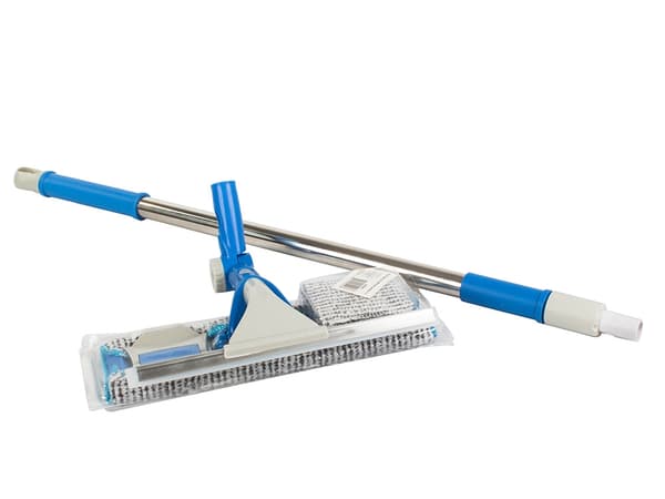 Window Scraper with Telescopic Handle - Window Cleaner for Glass Surfaces