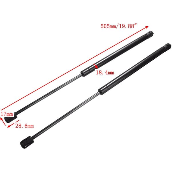 Baklukestøttestang for Focus Mk2 Hatchback 2004 2005 2006 2007 2008 2009 2010