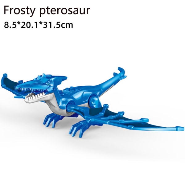 Stor Dinosaur Block Assembly leksak - Frost Wing Dragon