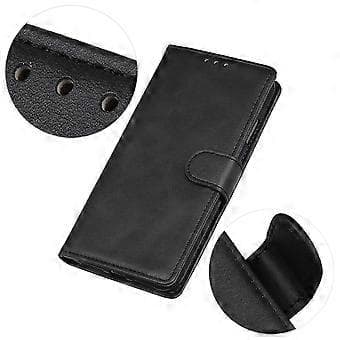 Phone Case with Wallet Function and Stand for OnePlus Nord CE3 5G in Cowhide-Imitation PU Leather (Style A)