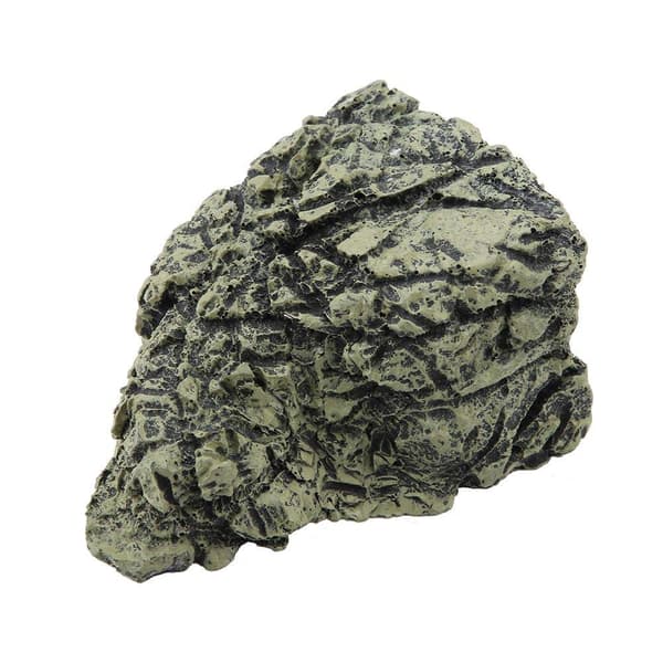 Fiskeskjul hule akvarium skildpadde krybdyr solplads gemmested habitat (Medium)