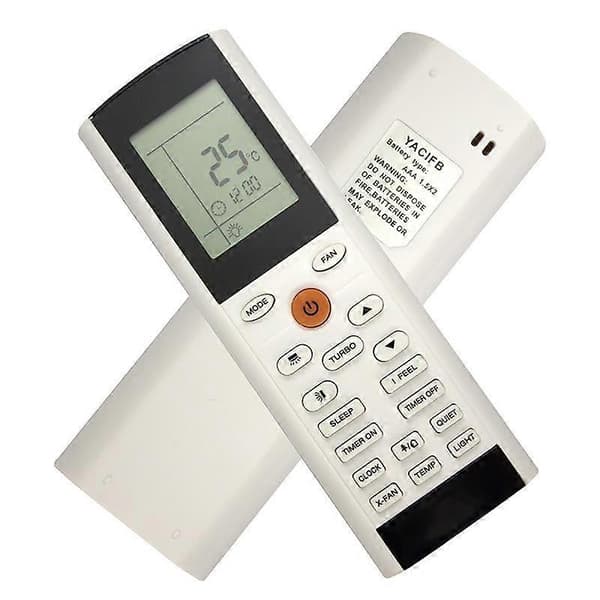 Air Conditioner Remote Control Universal Yacifb for Gree Electrolux Mshv25D1S Replacement Remote Control