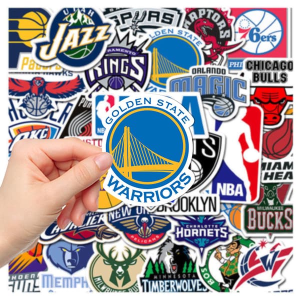 32 kappaleen koripallotarrat NBA