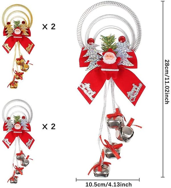 Juletræsvedhæng med julekugle