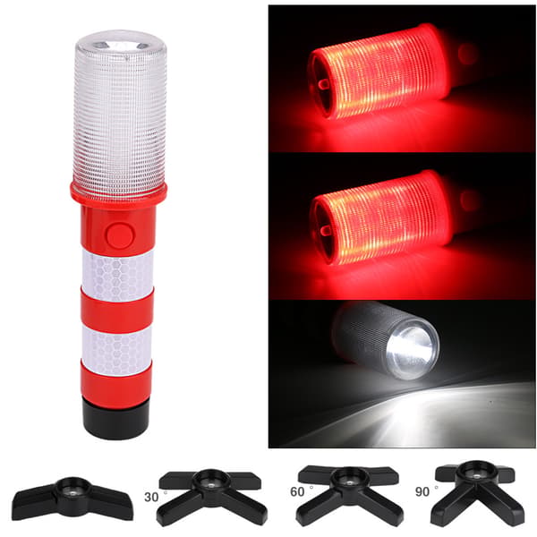 1 stk Multifunksjonell LED-arbeidslampe med magnet for utendørs bruk