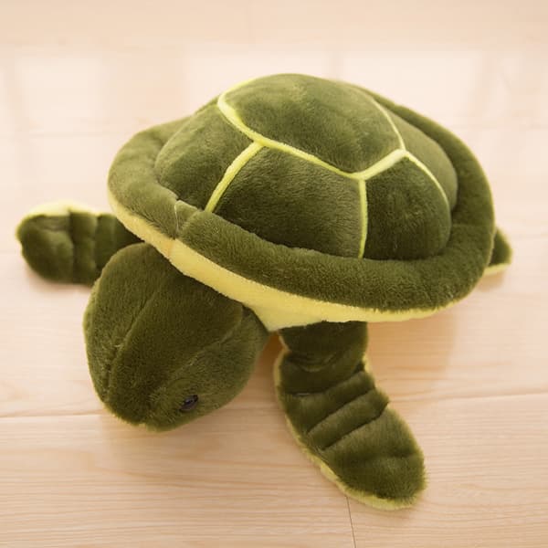 Blød plys skildpadde bamse 10[LD]