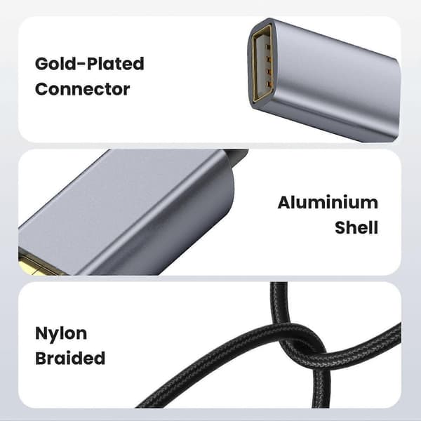 USB Typ A Förlängningskabel 3m USB 2.0 Typ A Hane till Hona Förlängningssladd db