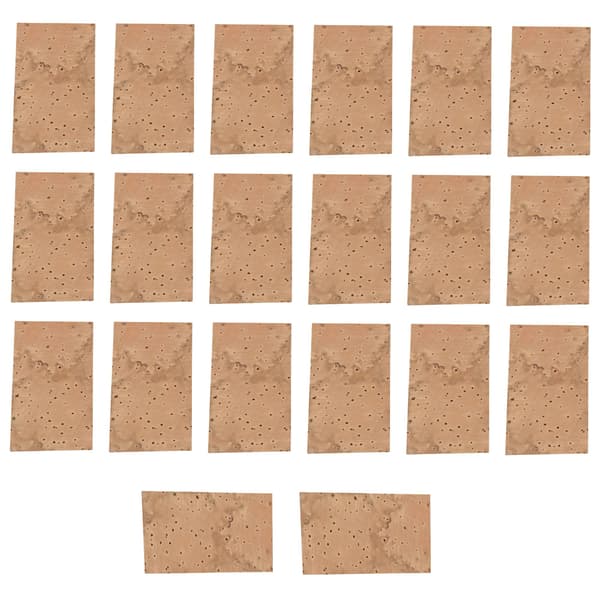 20 stk saksofonhalskorker, erstatningsark 0,98 tommer x 1,77 tommer x 0,04 tommer