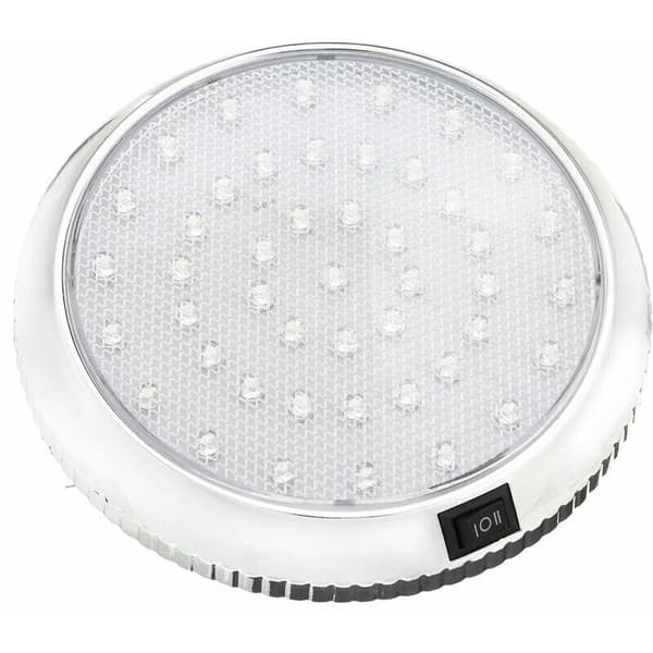 2 stk. til campingvogn autocamper 12V 46 LED indvendig loftslampe