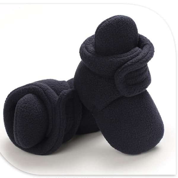 Babyfutter Hyggelige Fleece-futter Bløde Babysko Med Grebssåler